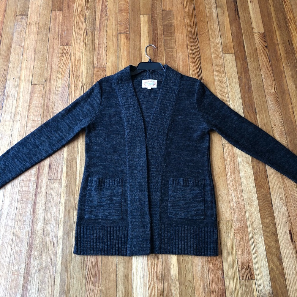 Cardigan Open Front Sweater